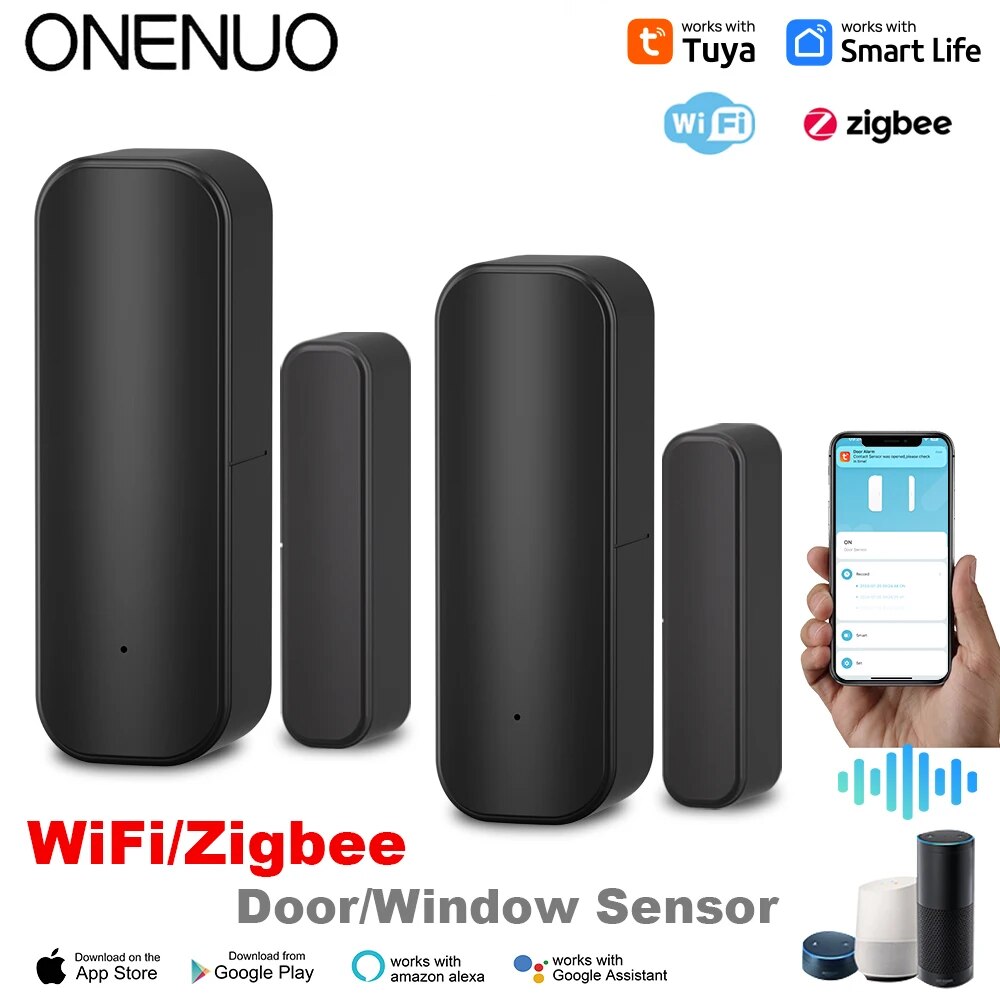 Wireless Door Sensor - Tuya Wifi/Zigbee Deur Raam Sensor Smart