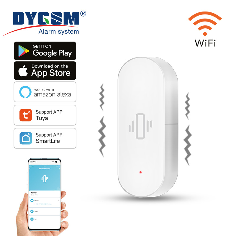 Smart Home Notifications - Tuya Smart Home WiFi Trillingssensor Detectie
