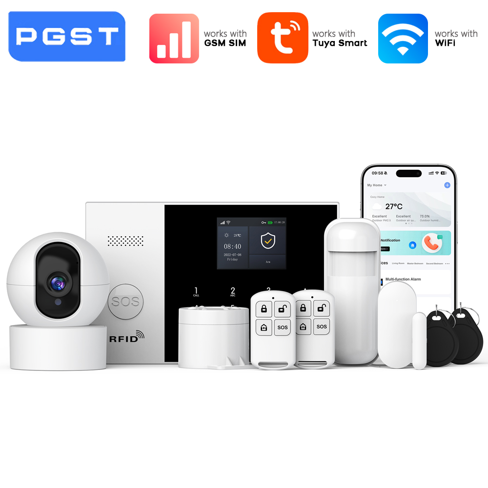 Wireless Door Sensor - PGST Smart Home Alarmsysteem WiFi GSM