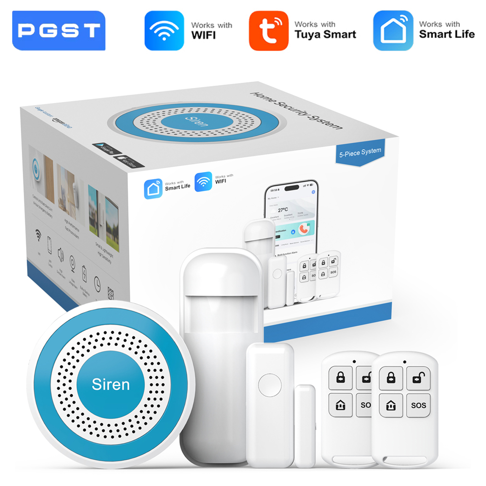 Smart Home Demo Kit - PGST WiFi Smart Life Alarm Beveiligingssysteem