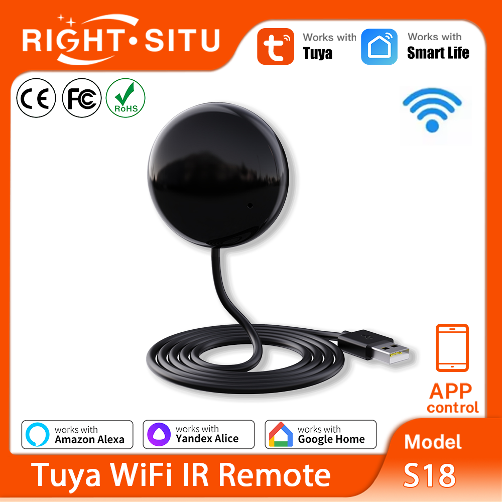 Smart Home Ir - Tuya WiFi IR-afstandsbediening voor slimme huisautomatisering