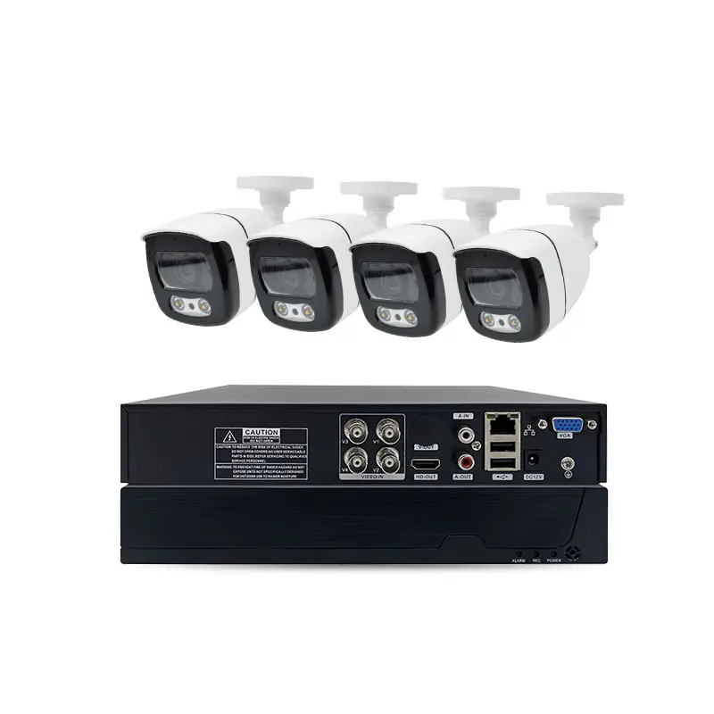 Security Ip Camera - 5MP Buiten Dome AHD DVR 4