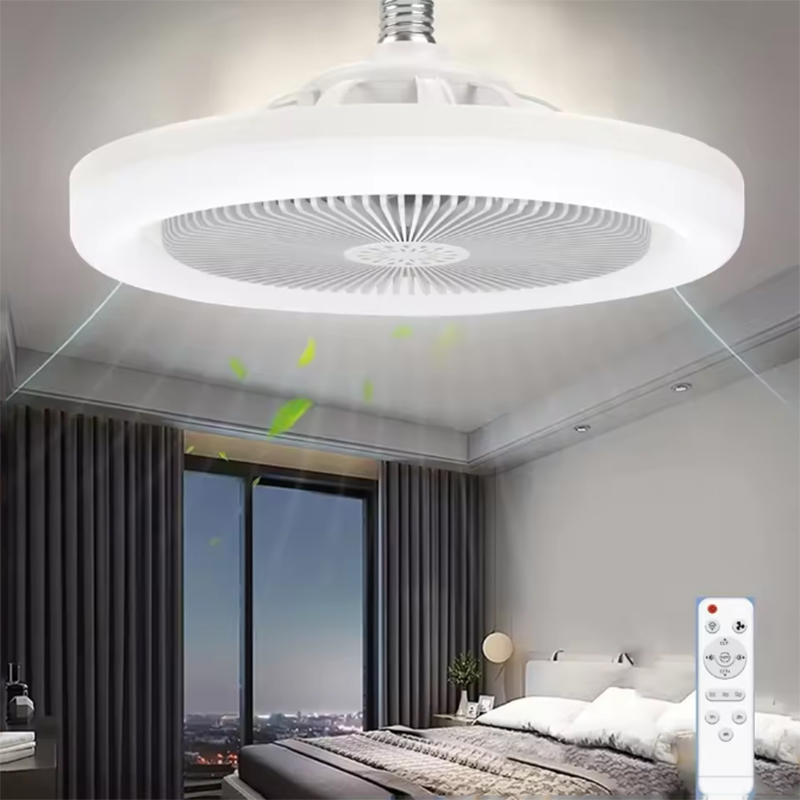 Smart Ceiling Fan - Moderne slimme plafondventilator met LED-licht E27