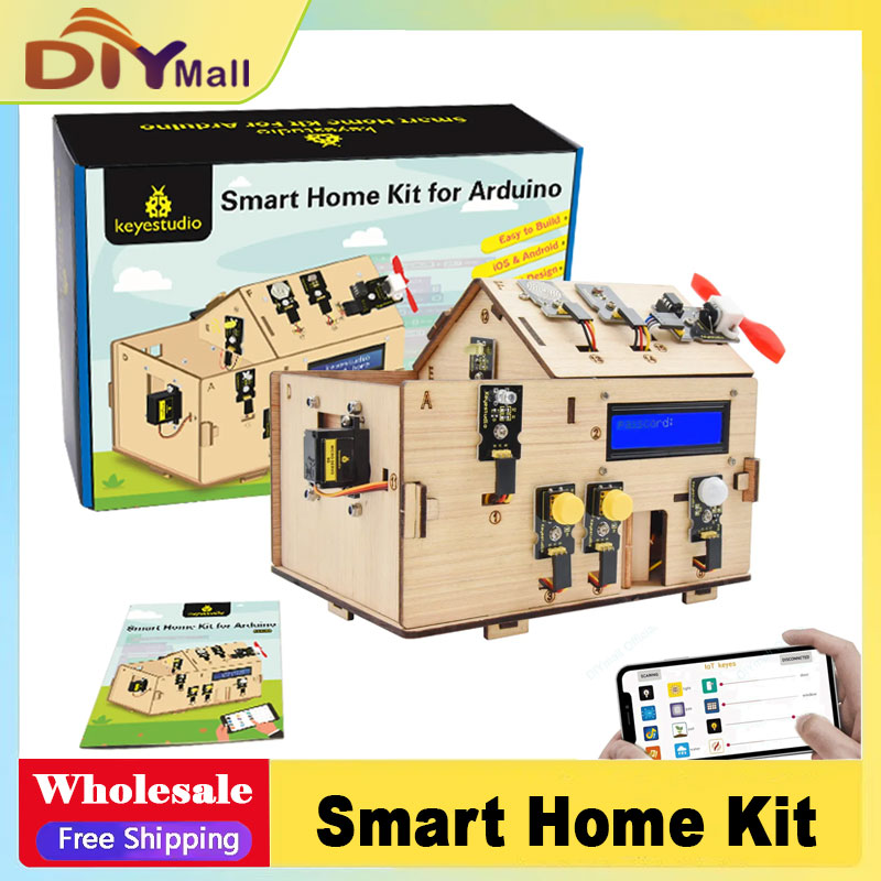Smart Home Project - Keyestudio Smart IoT Home Kit met