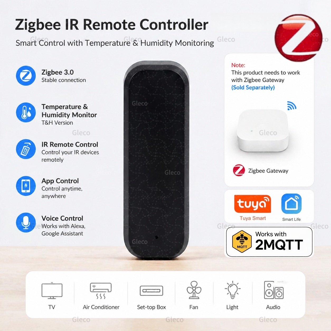 Smart Home Ir - Zigbee Smart IR-afstandsbediening Infrarood Universele Smart