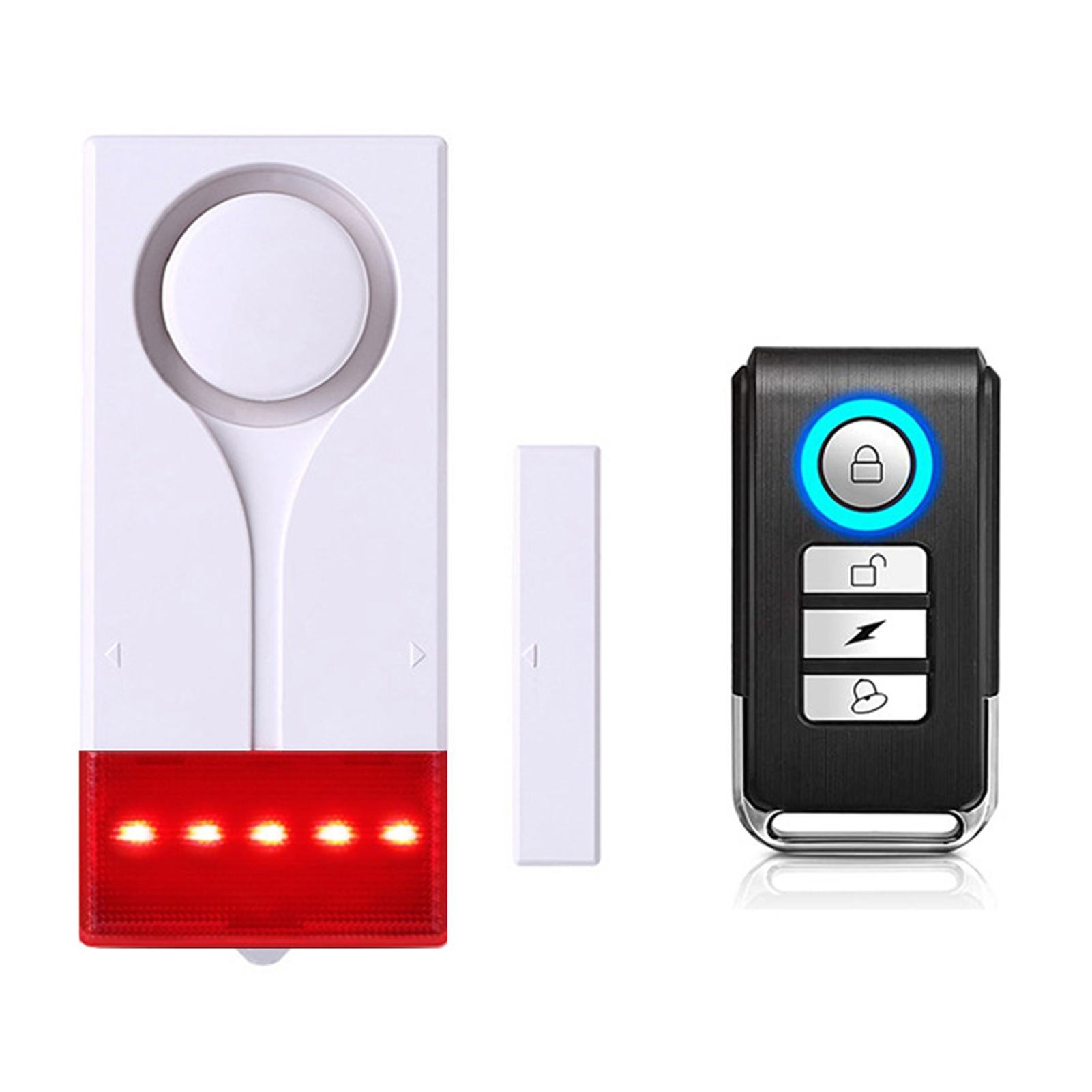 Wireless Door Sensor - Antidiefstalalarm 110db Luid deur- en raamalarm