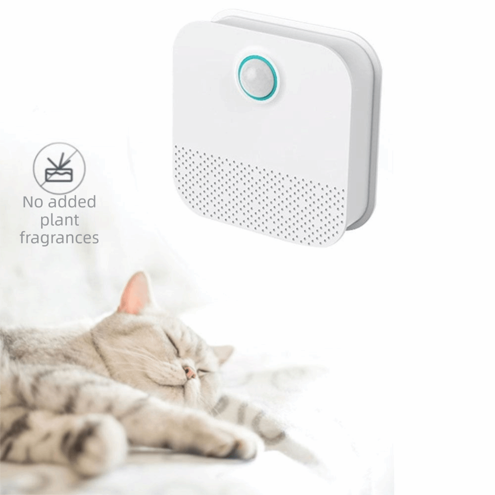 Smart Air Purifier - Intelligente kattenluchtzuiveraar Draadloos 4000mAh Luchtzuiveraar voor