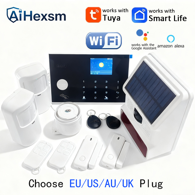 Smart Home Demo Kit - Draadloos buiten solar sirene wifi GSM