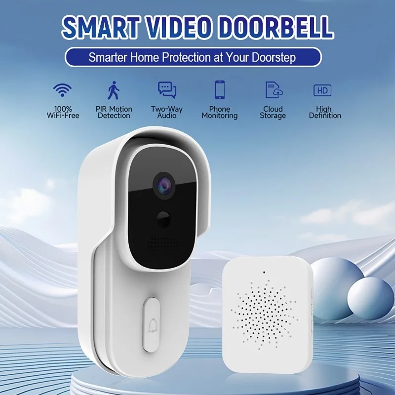 Wifi Doorbell Camera - Wide View Tuya Smart Life APP