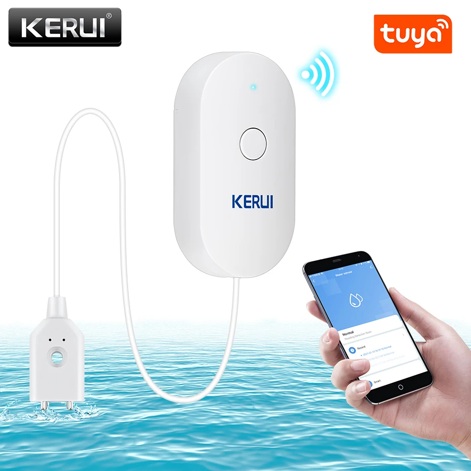 Smart Home Notifications - KERUI WiFi Watersensor Smart Home Keuken