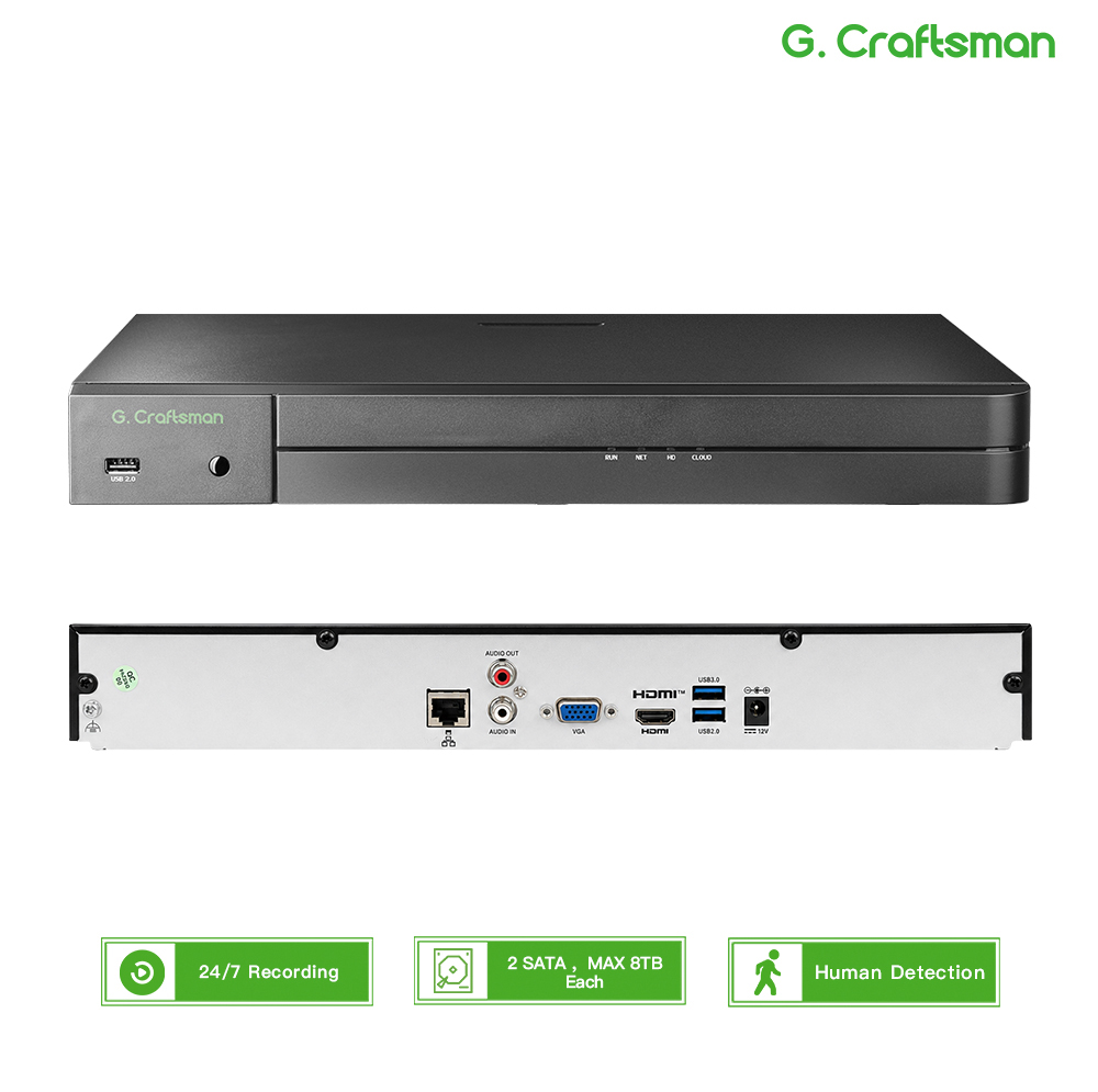 Security Ip Camera - UNI 32CH NVR 12MP Beveiligingsrecorder Register