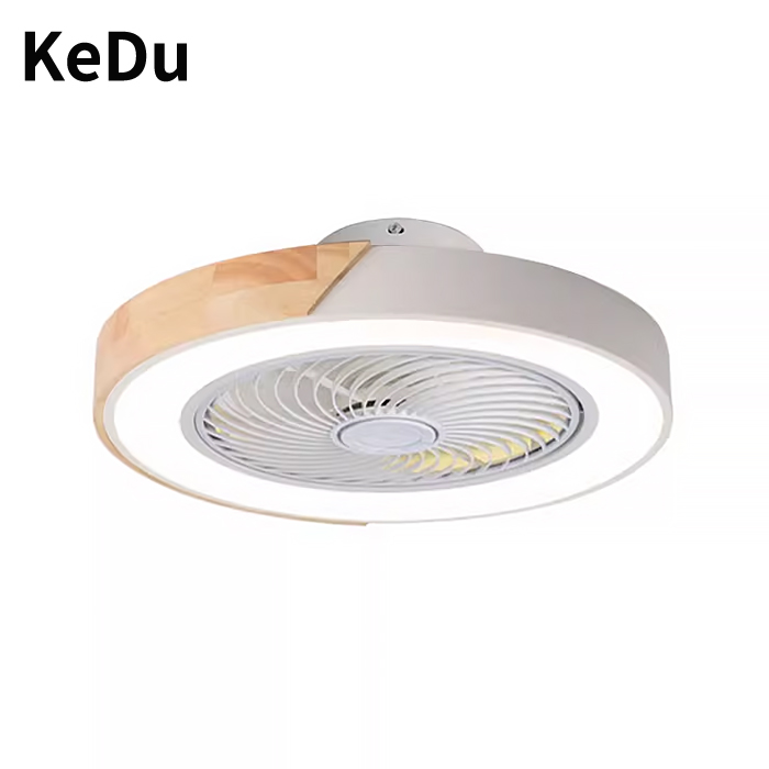 Smart Ceiling Fan - Slaapkamer plafondventilatorlamp, intelligente spraakgestuurde onzichtbare plafondventilatorlamp,