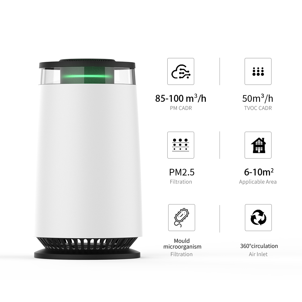 Smart Air Purifier - Olansi Special Smart Touch Control Luchtreiniger