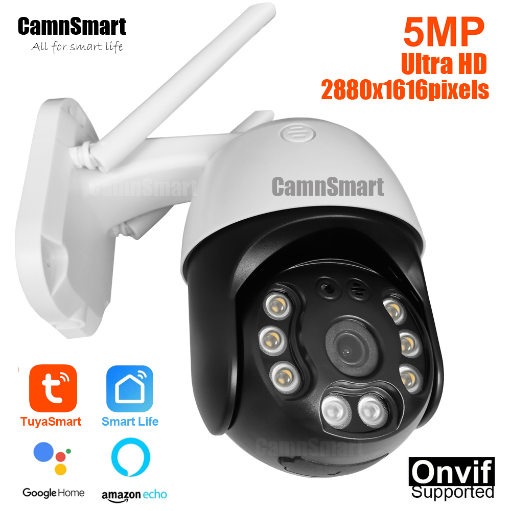 Smart Home Demo Kit - Tuya 5MP draadloze beveiligingscamera voor buiten