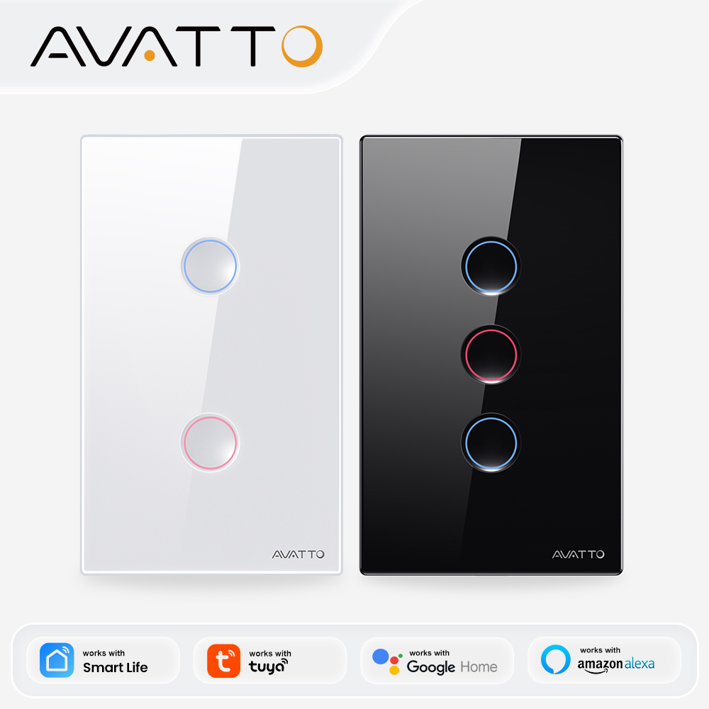 Smart Home Google - AVATTO 1/2/3/4 Gang ZigBee Smart Light