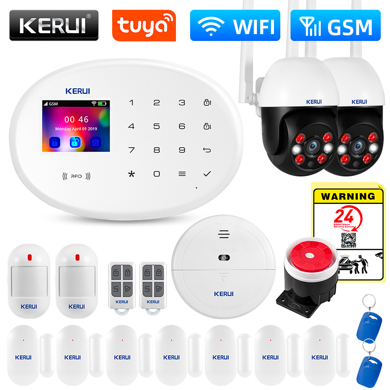 Smart Home Ecosystems - KERUI W202 WIFI GSM Alarmsysteem Kit