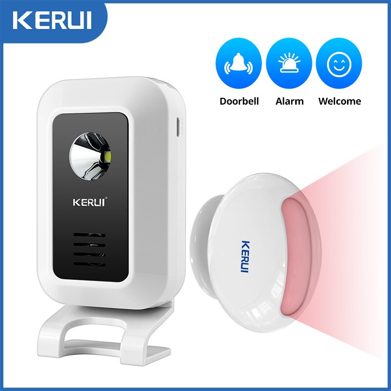 Wireless Door Sensor - Kerui M7 Welkom Bewegingssensor Beveiligingsalarm 32