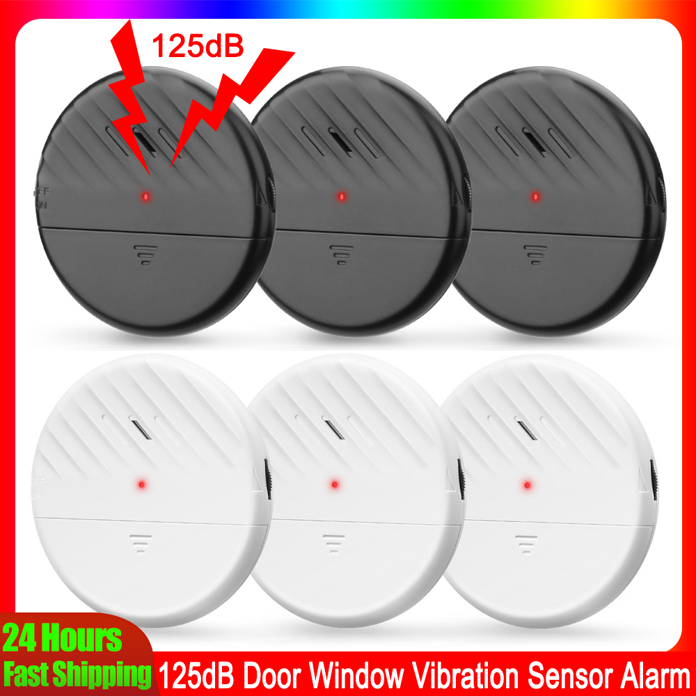 Wireless Door Sensor - Elecpow Draadloze Deur Raam Trillingssensor Alarm