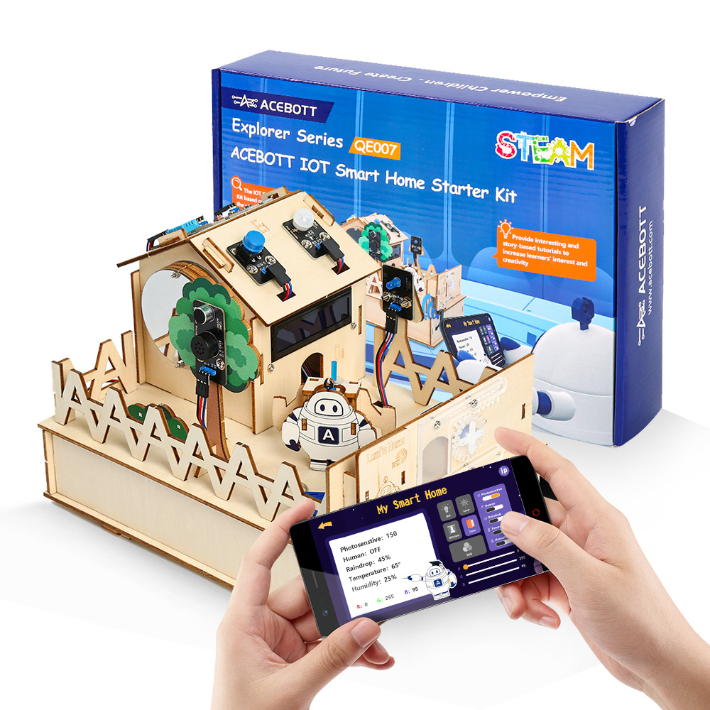 Smart Home Arduino Project - Acebott Diy Smart Home Kit Voor