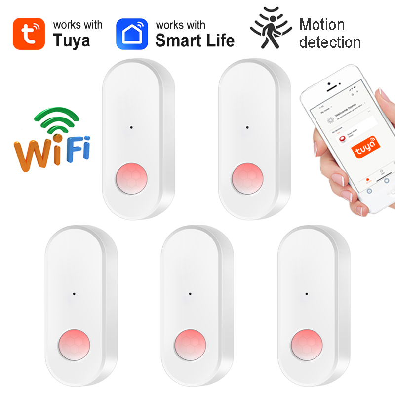 Smart Home Ir - Tuya WiFi PIR Bewegingssensor Smart Home