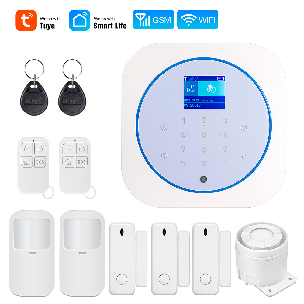 Smart Home Ecosystems - KERUI G12 Alarmsysteem voor huisbeveiliging GSM-verbinding