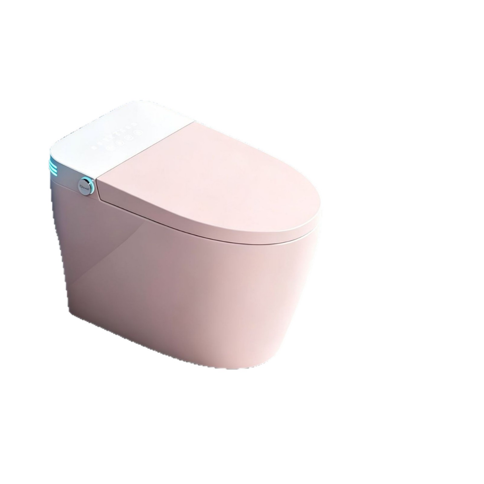 Smart Home Uses - Slim toilet, roze, alles-in-één automatisch, geen