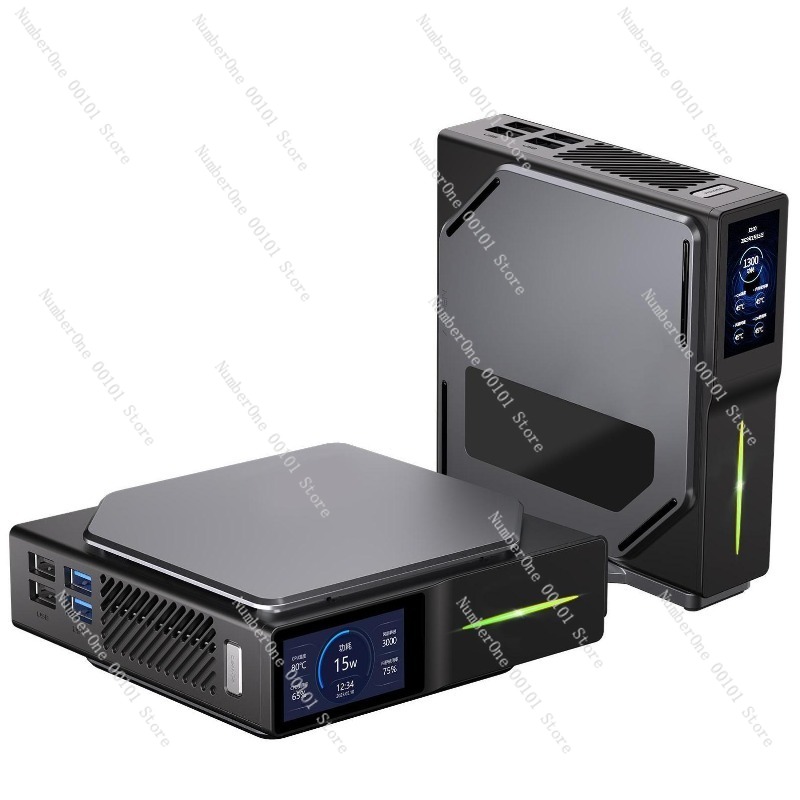 Smart Home Uses - Minicomputer met slimme temperatuurweergave, compacte stille