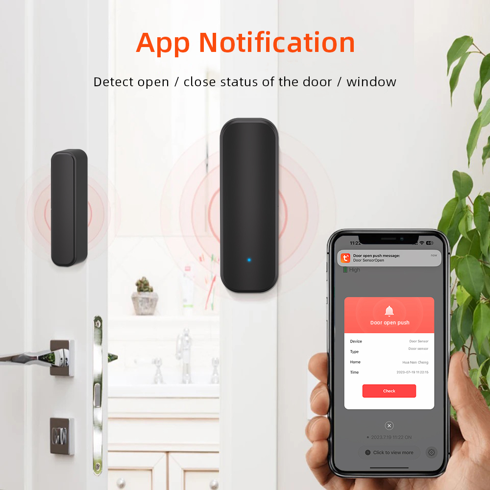 Tuya Wifi/Zigbee Deur Raam Sen - Wireless Door Sensor recensie en prijs
