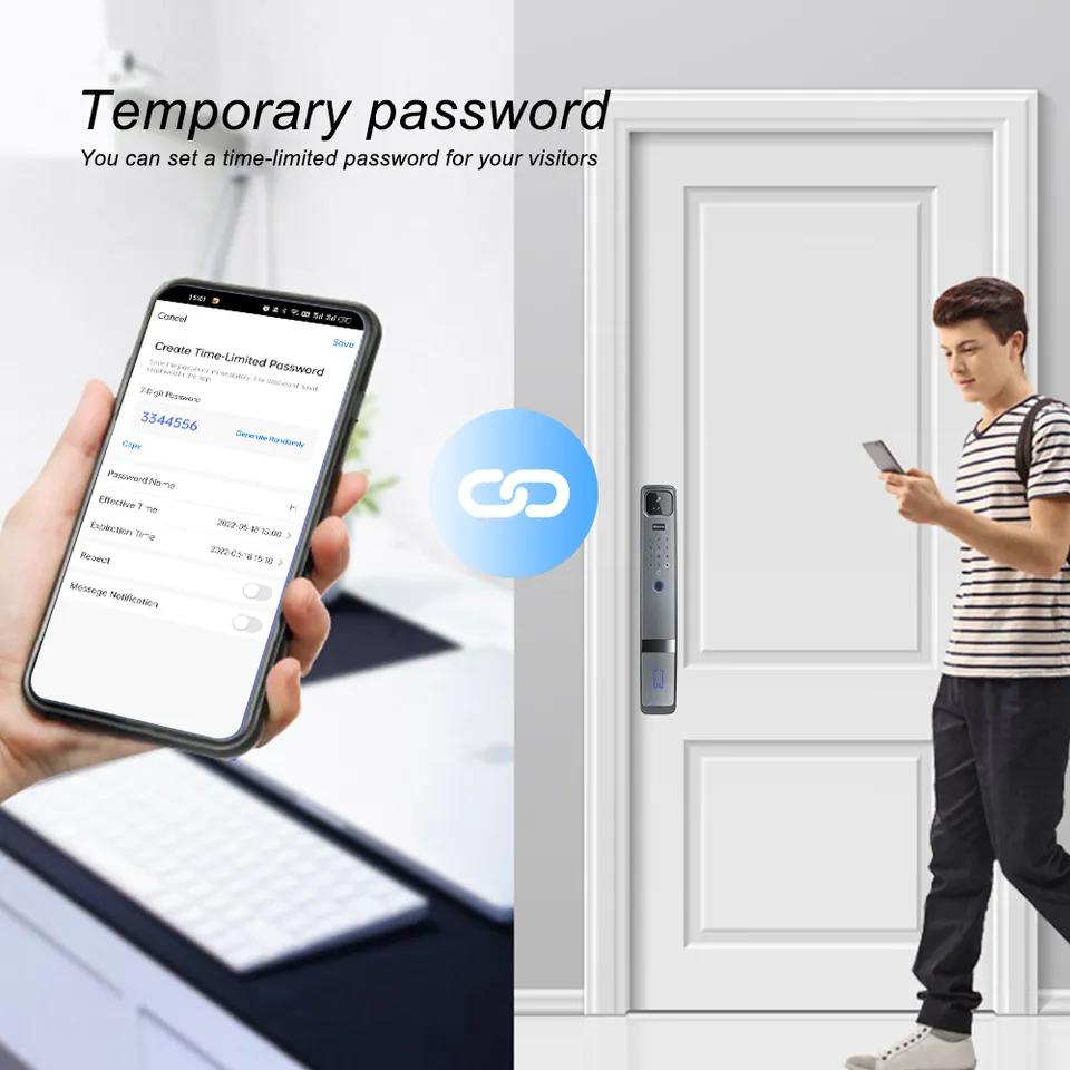 Gezichtsherkenning vingerafdru - Wifi Doorbell Camera recensie en prijs