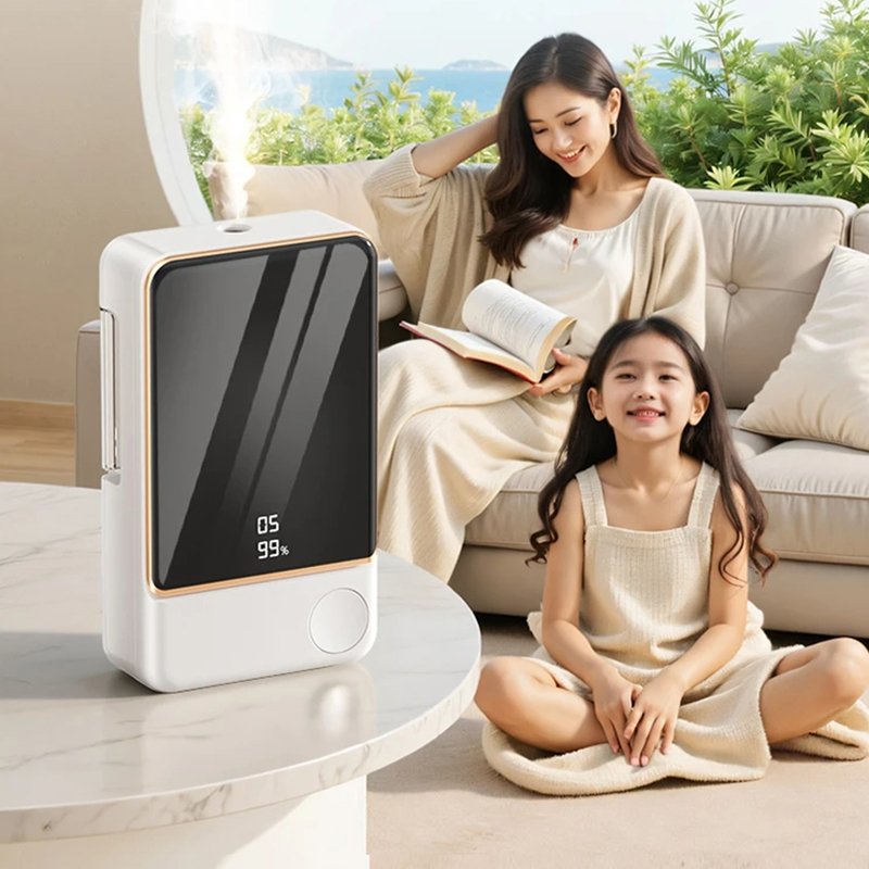 Slimme aromadiffuser luchtrein - Smart Air Purifier recensie en prijs