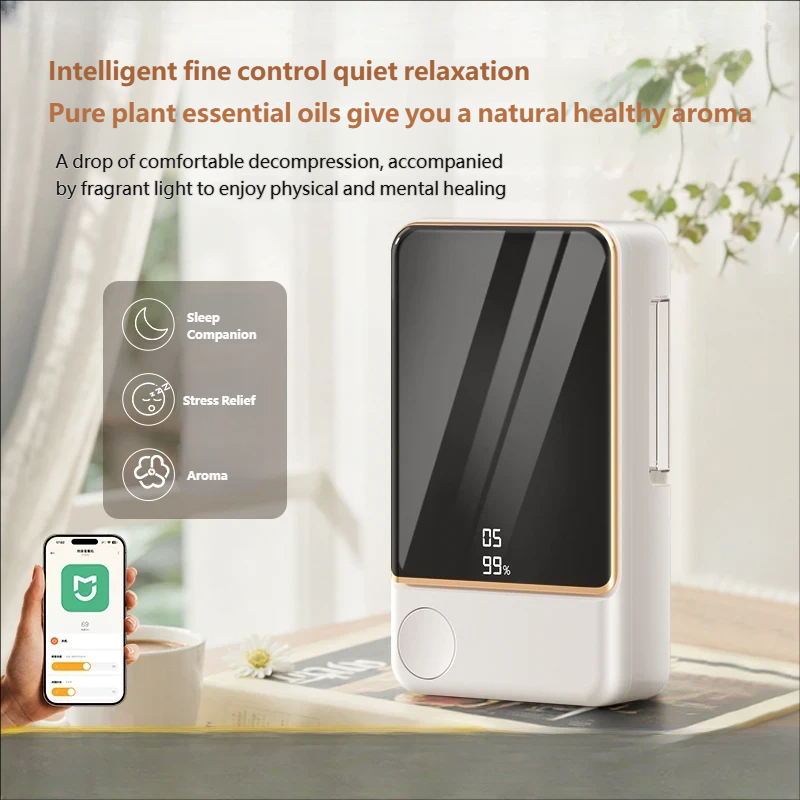 Slimme aromadiffuser luchtrein - Smart Air Purifier recensie en prijs