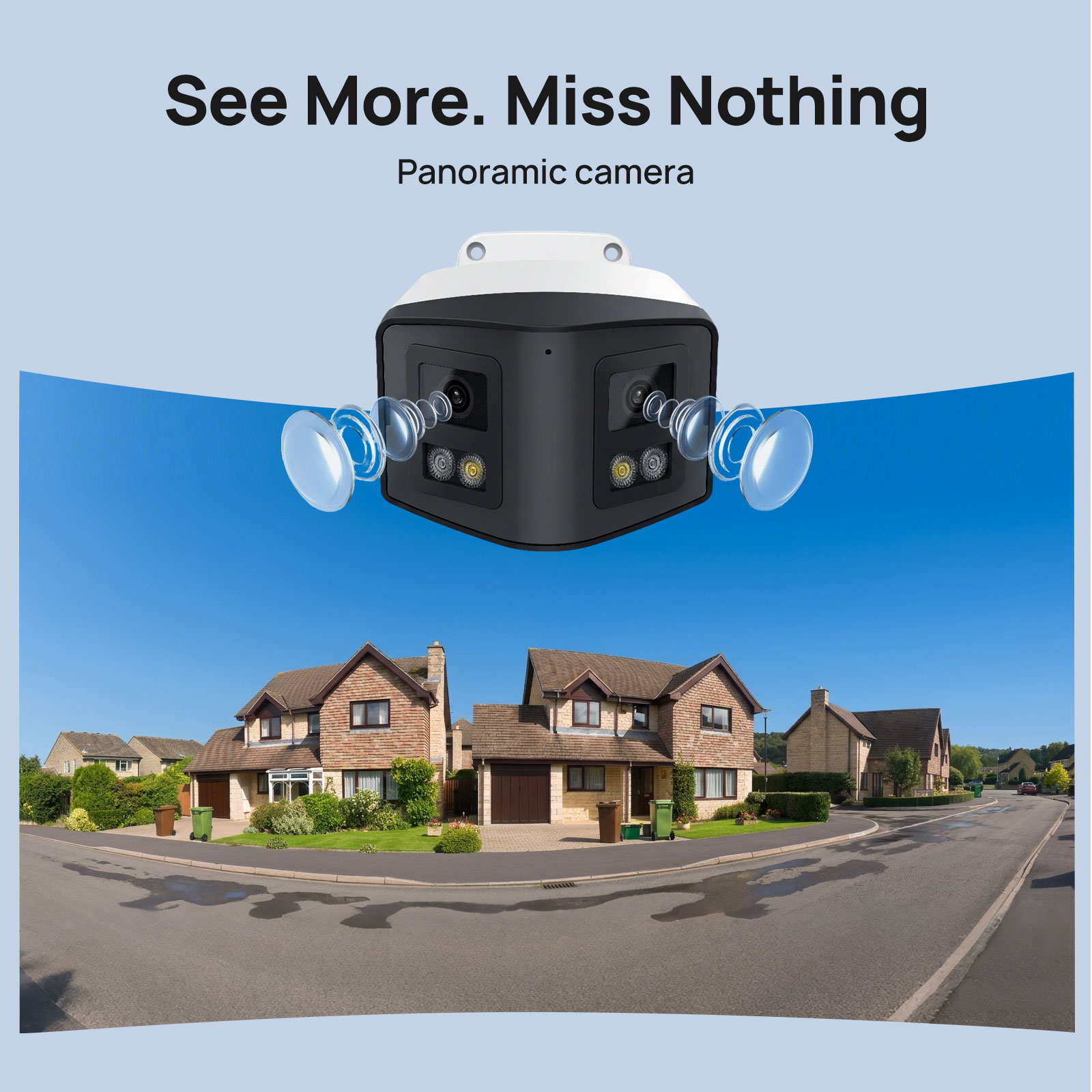 VIKYLIN 170 °   Panoramische b - Smart Home Notifications recensie en prijs