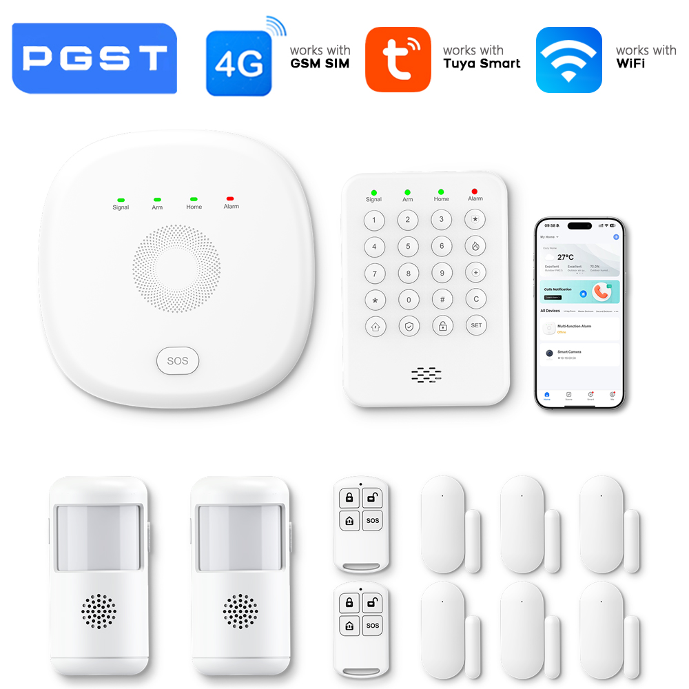 PGST Draadloos WiFi Alarmsyste - Smart Home Demo Kit recensie en prijs