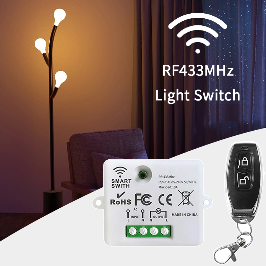 RF 433MHz Draadloze Afstandsbe - Smart Home Project recensie en prijs