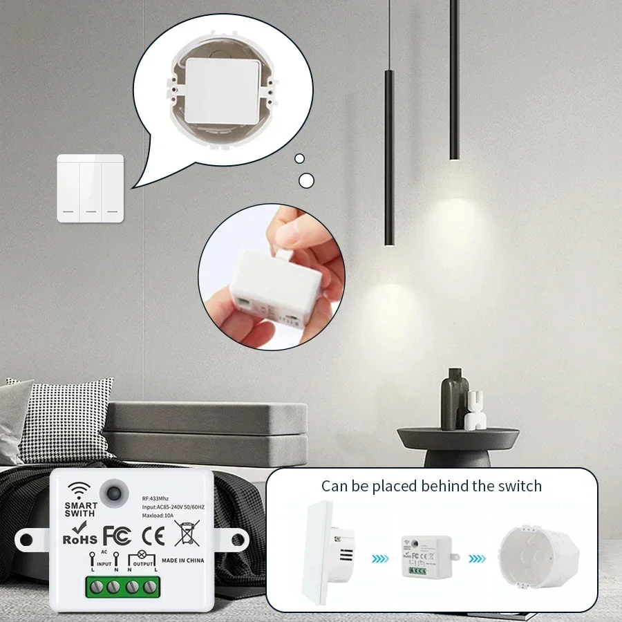 RF 433MHz Draadloze Afstandsbe - Smart Home Project recensie en prijs