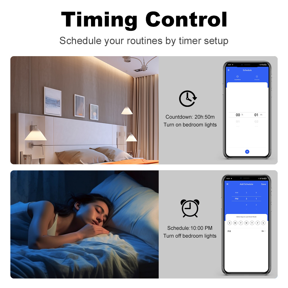 Manhot Smart Zigbee-schakelaar - Smart Home Google recensie en prijs