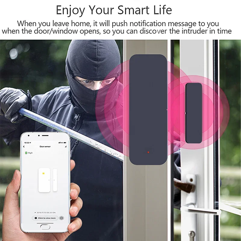 Tuya Zigbee Wifi Deur Sensor V - Wireless Door Sensor recensie en prijs
