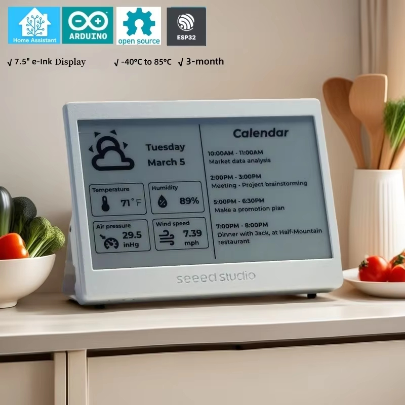 XIAO ESP32 ePaper-paneel 7,5-i - Smart Home Arduino Project recensie en prijs