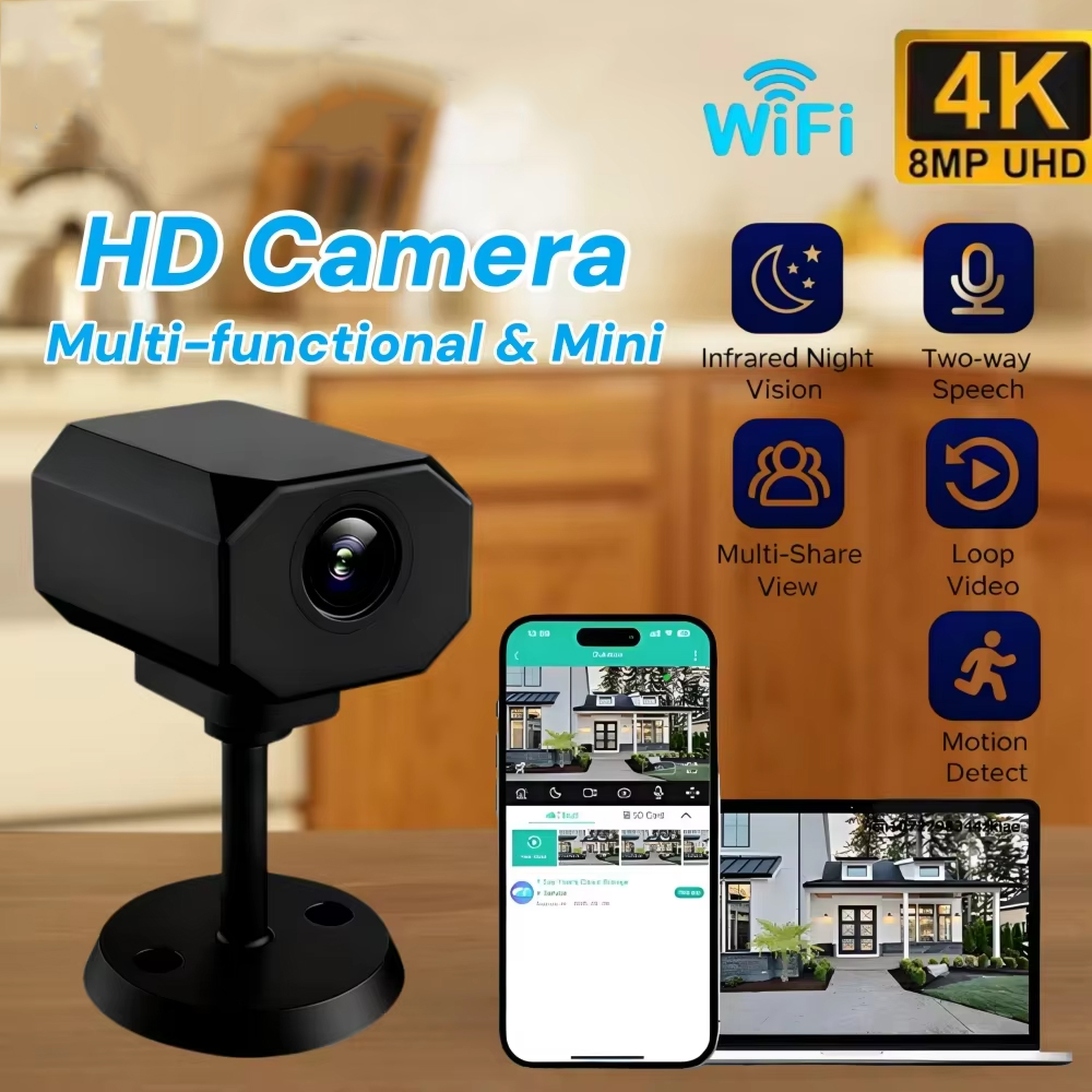 4K HD WiFi-beveiligingscamera  - Security Ip Camera recensie en prijs