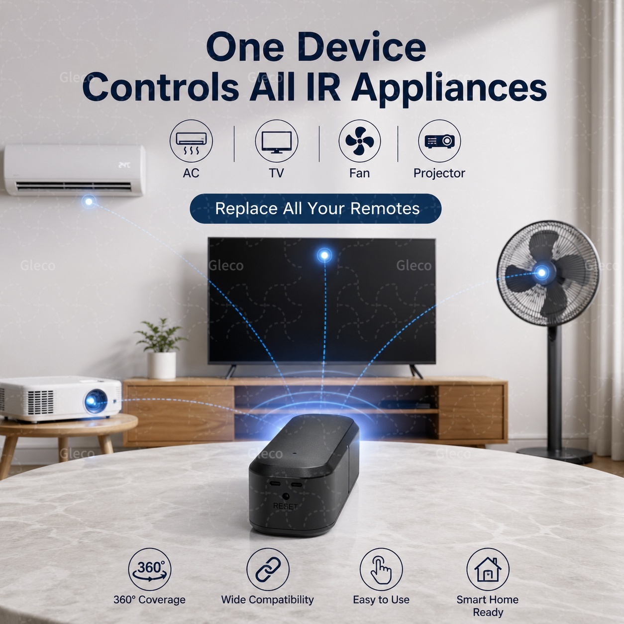 Zigbee Smart IR-afstandsbedien - Smart Home Ir recensie en prijs