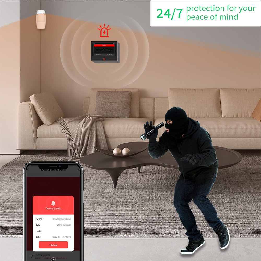 7 inch 4G & WiFi Home Alarm Ho - Smart Home Demo Kit recensie en prijs