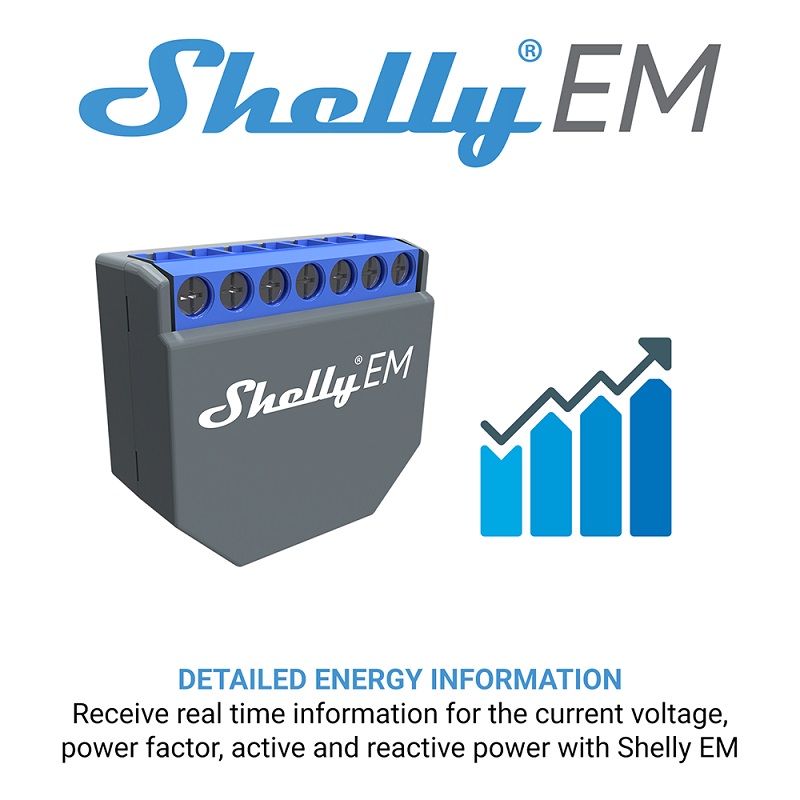 SHELLY EM Wifi Smart Life Cont - Smart Home Google recensie en prijs