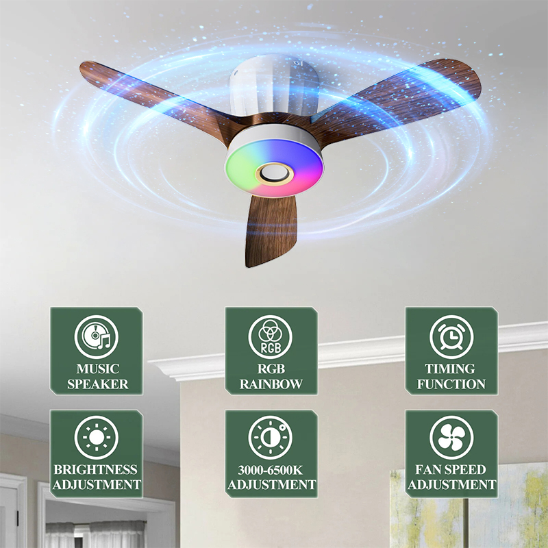 Intelligente driebladige plafo - Smart Ceiling Fan recensie en prijs