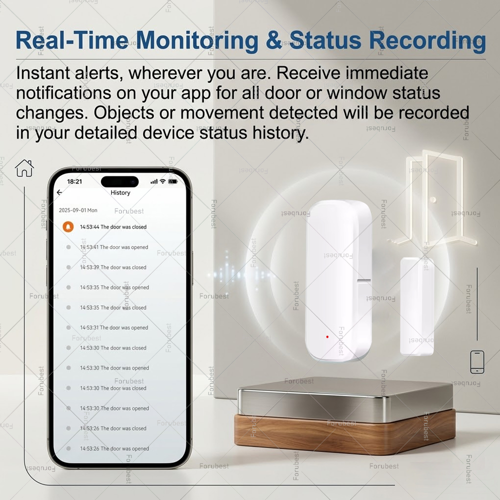 Tuya Zigbee Deur- en raamsenso - Wireless Door Sensor recensie en prijs