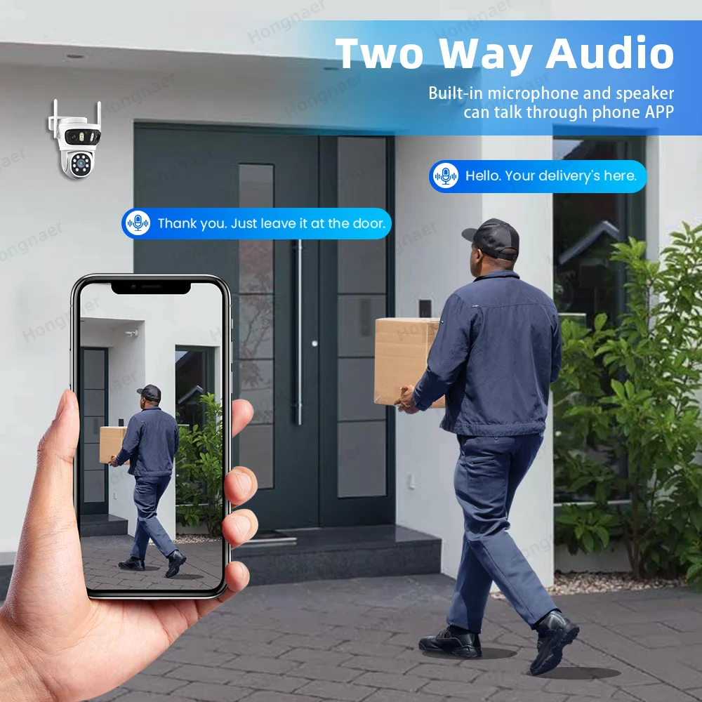 2026 Hongnaer 6MP 4CH 3-lens 2 - Security Ip Camera recensie en prijs