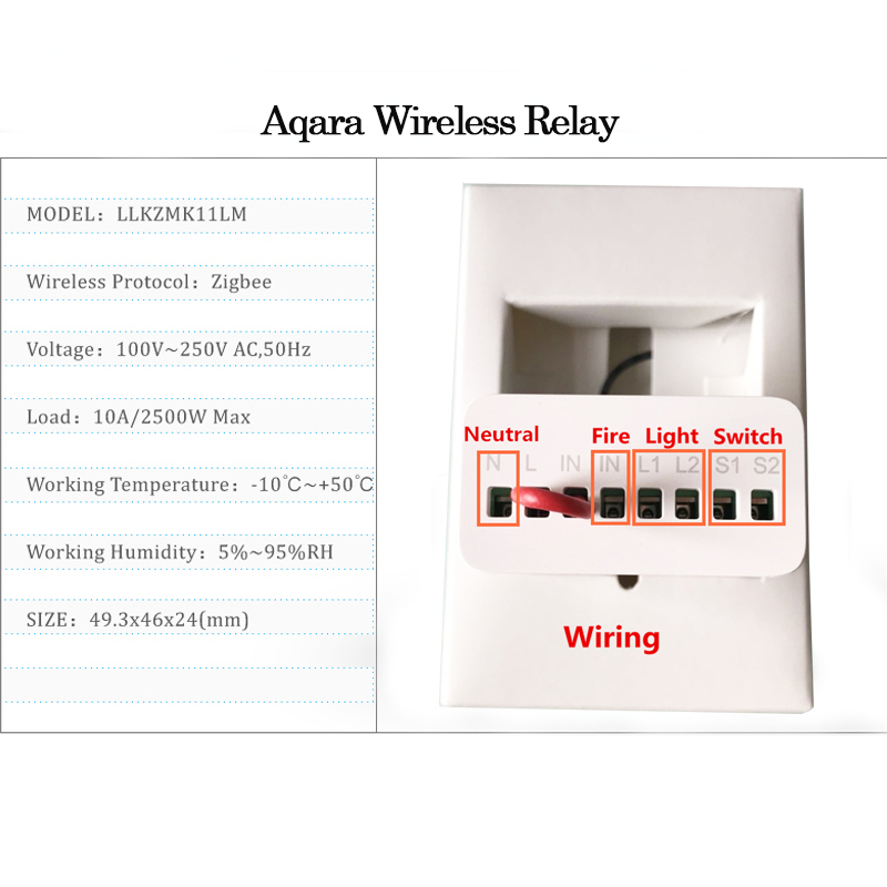 Originele Aqara Smart tweewegb - Smart Home Yeelight recensie en prijs