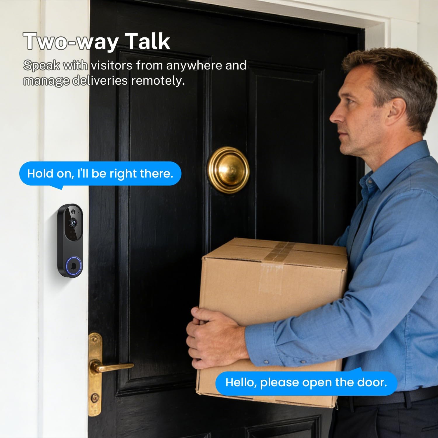 Draadloze Wi-Fi videodeurbelca - Wifi Doorbell Camera recensie en prijs