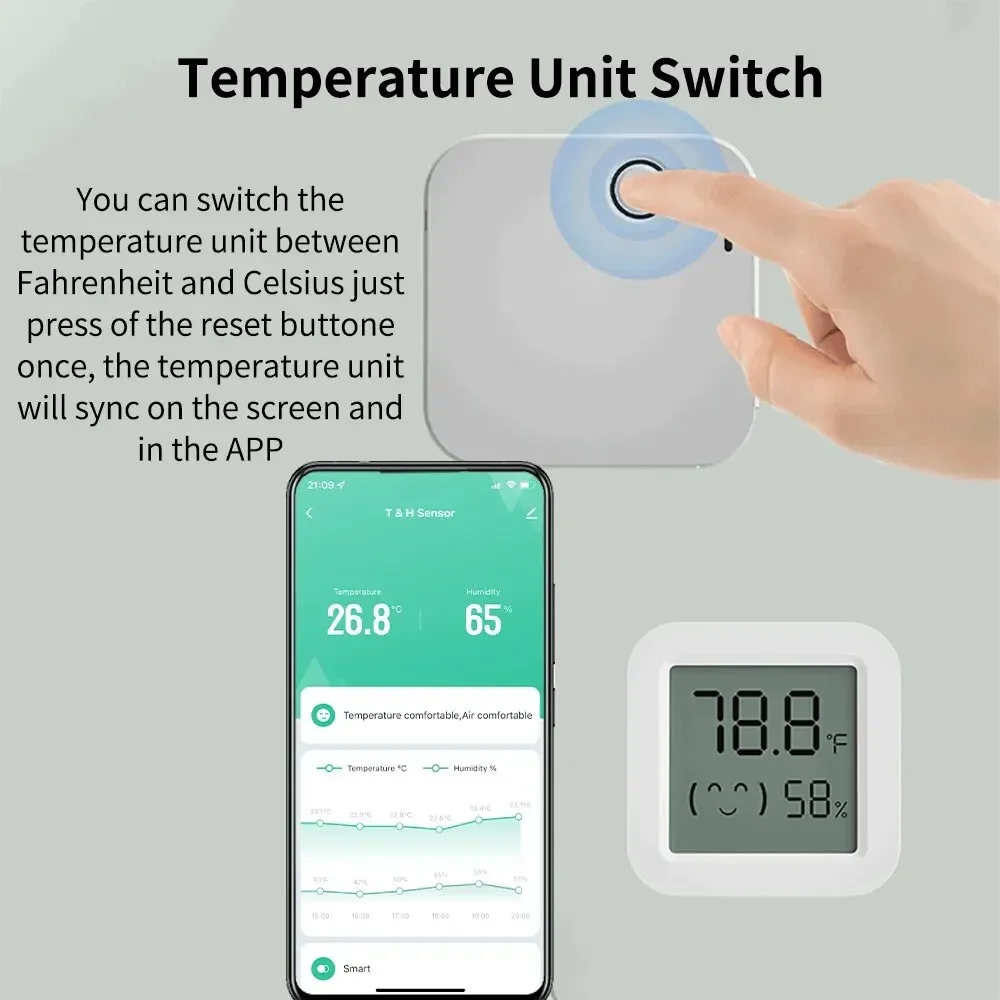 Zigbee 3.0 Temperatuur-vochtig - Smart Home Tablet recensie en prijs