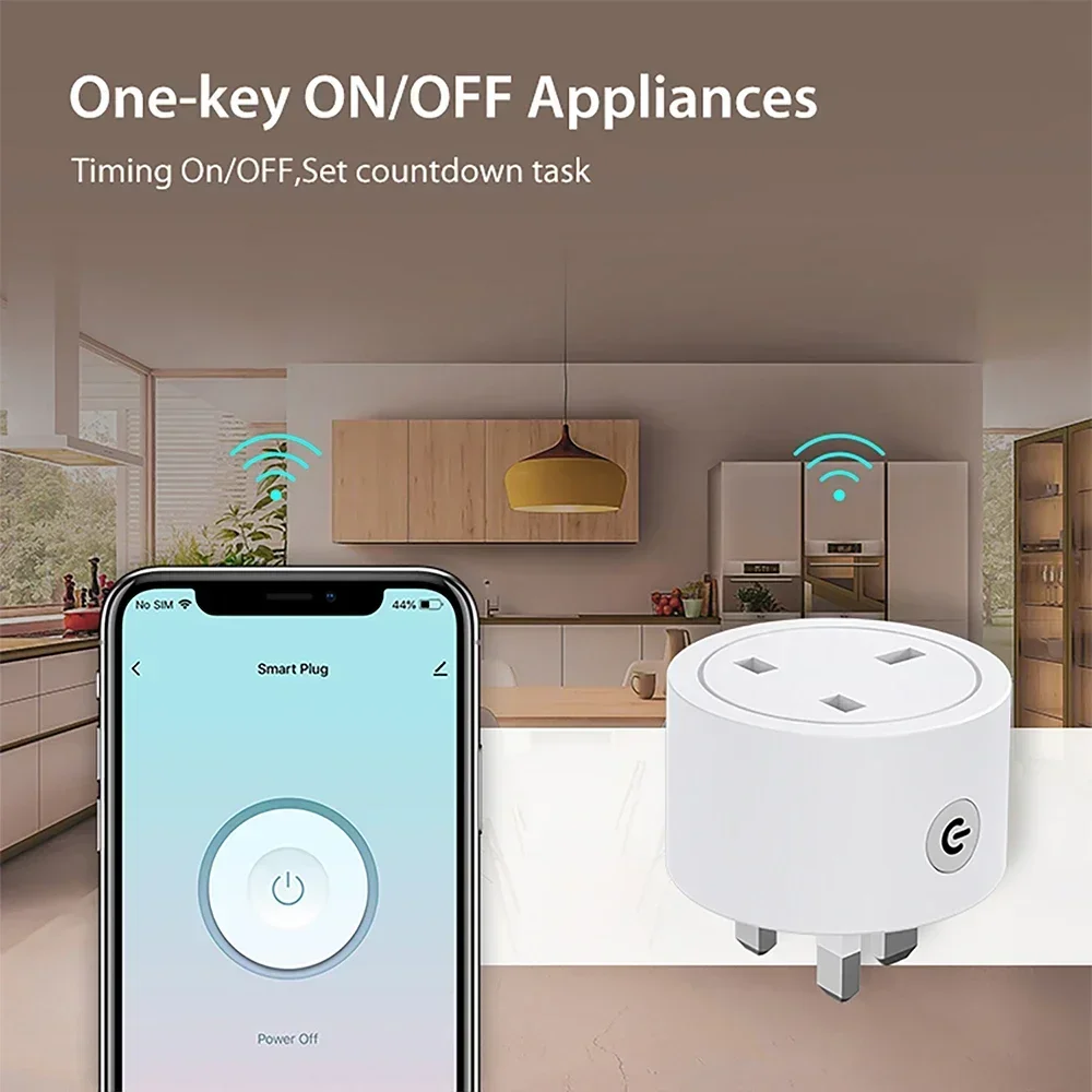 Zigbee Smart Plug 16A UK-stekk - Smart Home Google recensie en prijs