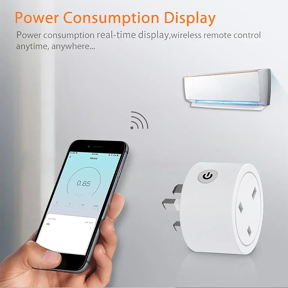 Zigbee Smart Plug 16A UK-stekk - Smart Home Google recensie en prijs